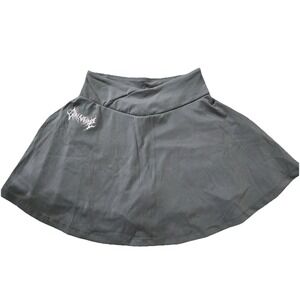 Civil Regime Metal Core Energy‎ Skort Womens XS Dark Gray Comfort Waist Stretch